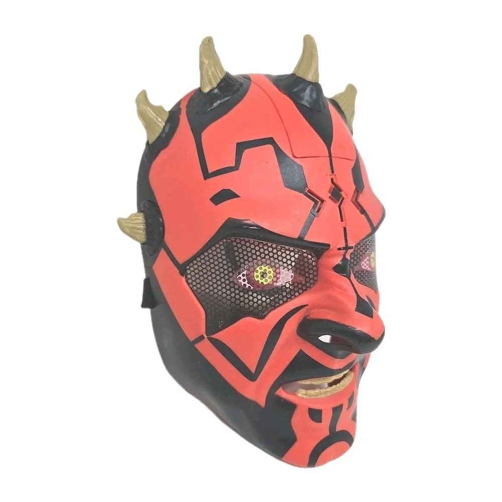 Star Wars Darth Maul Electronic Talking Face Mask Helmet 2011 Work Movie Prop H1